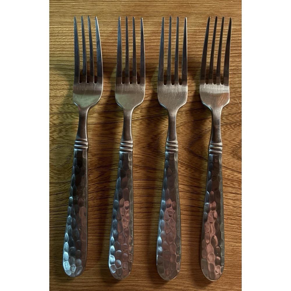 Cambridge‎ Silver Flatware MAJESTY Dinner Forks Set Of Four 9"